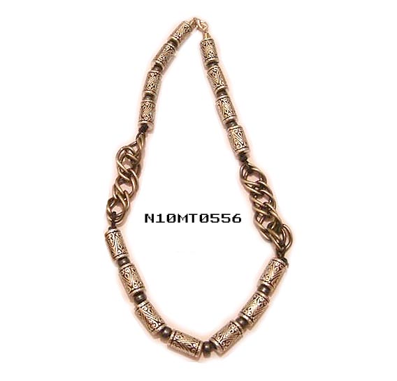 Beaded Necklace wz Chain